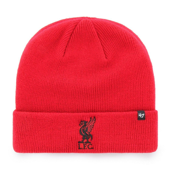 Liverpool FC LFC Beanie Red Raised Fussball Premier League Red