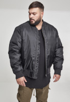 Urban Classics Bomber Jacke Basic Bomber Jacket Black