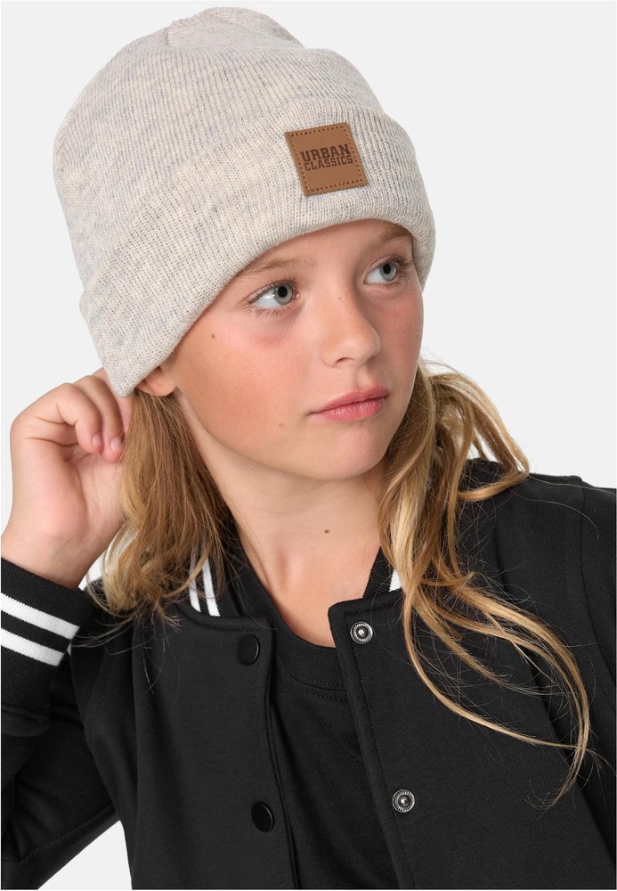 2-Pack Beanie Mütze Kids | Logopatch Kinder Alle Produkte Urban Pink/Heatherwhite Classics