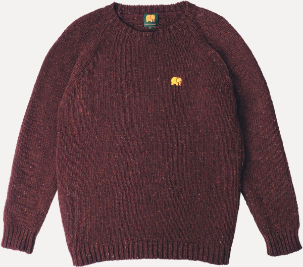 Trendsplant Sweateshirt Maigmo Knit Syrah
