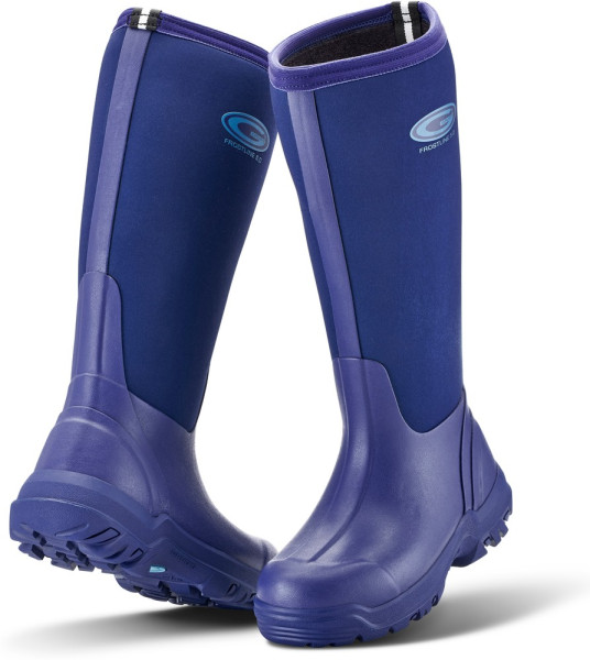 Grubs Damen Gummistiefel Frostline Classic Wellies Blue