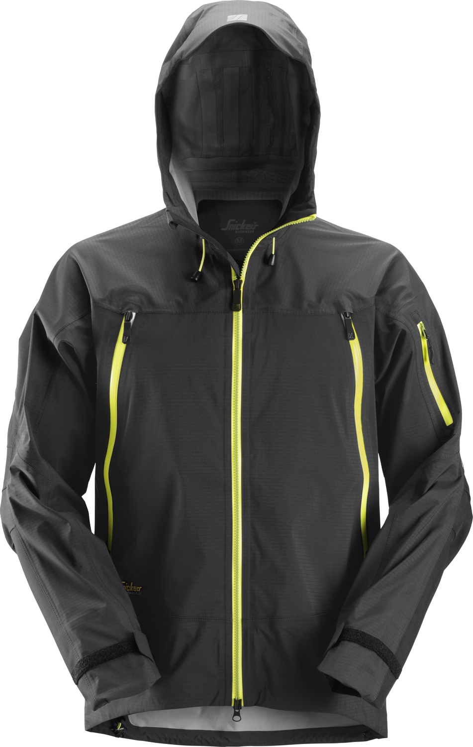 Snickers Workwear FlexiWork Stretch-Softshell wasserd. Arbeitsjacke schwarz - Herren / Unisex
