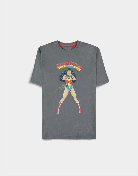 Warner - Wonder Woman - Women's Short Sleeved T-shirt Grey