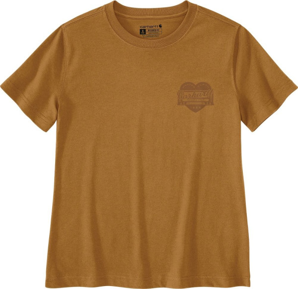 Carhartt Damen Irvine Relaxed Heritage Heart T-Shirt 107534