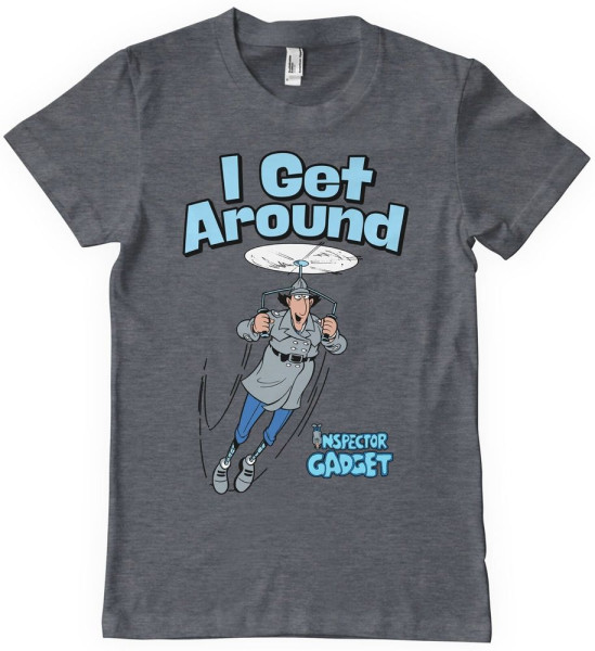 Inspector Gadget T-Shirt I Get Around T-Shirt CPLG-1-IG001-H60-4