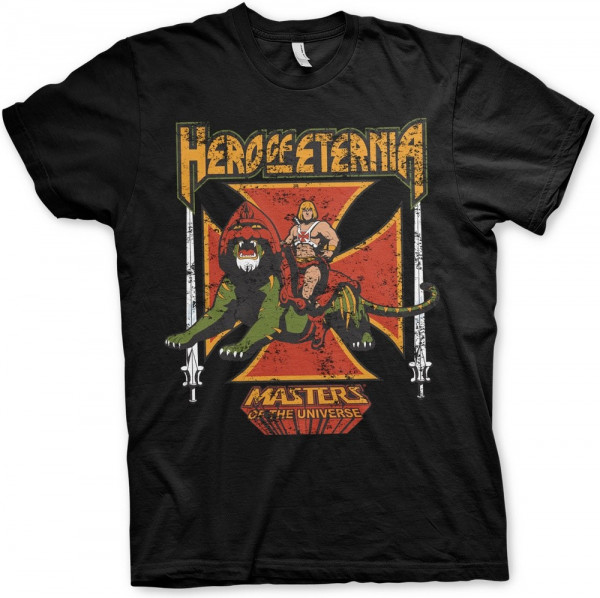 Masters Of The Universe Hero Of Eternia T-Shirt Black