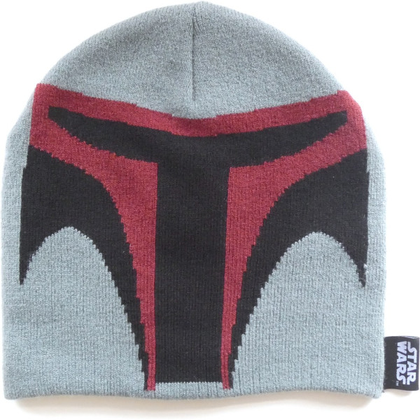 Star Wars - Face Fett (Beanie) Mütze Grey