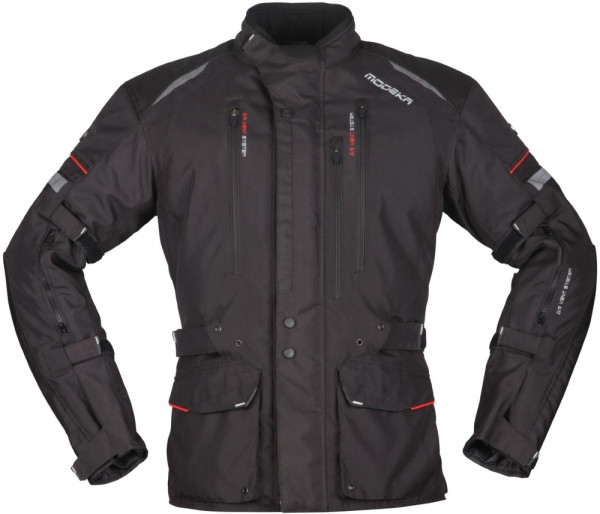 Modeka Motorrad Jacke Striker II 083892 Schwarz-3XL/Kurz
