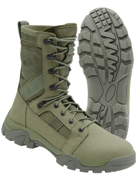 Brandit Schuh Defense Boot in Olive