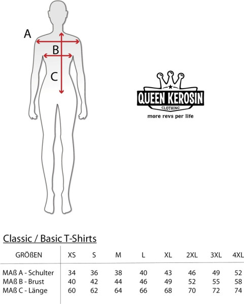 Queen Kerosin Damen T Shirt - Tune Up QK4195358075