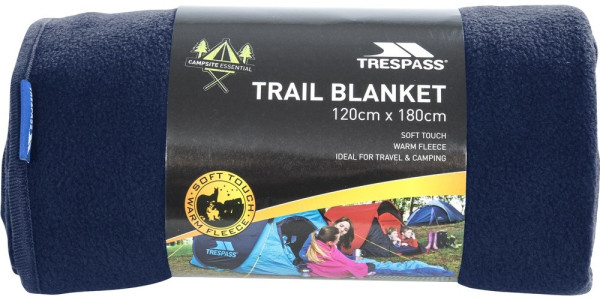 Trespass Snuggles - 120 X 180Cm Blanket Navy Blue