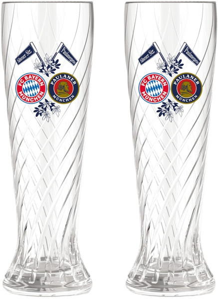 FC Bayern München Weißbierglas 2er-Set 32620