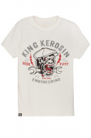King Kerosin T-Shirt Engineering Monkey White