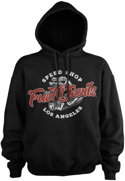 Fuel Devils Speed Shop Hoodie Black