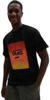 Vans Herren T-Shirt Mn Classic Print Box Black-Melon Gradient
