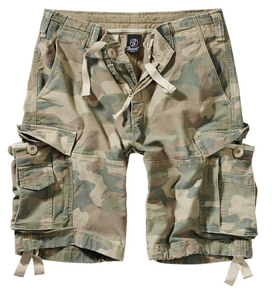 Brandit Vintage Shorts in Light Woodland
