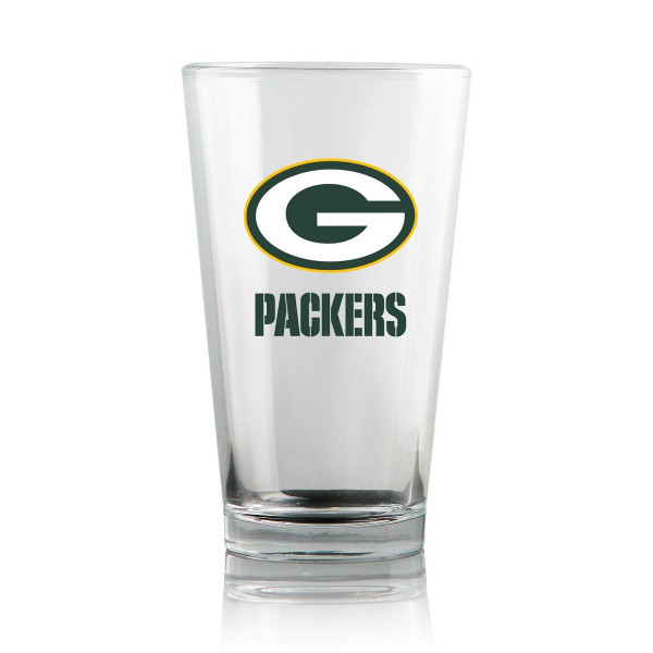 Green Bay Packers Pint Gläser Set (2 Stk.) American Football NFL Green
