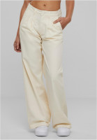 Urban Classics Damen Ladies Organic Pleated Cotton Pants TB6216