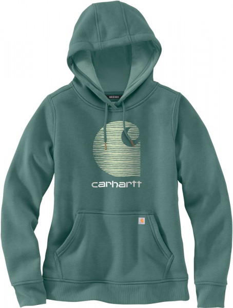 Carhartt Damen Rain Defender Promo Sweat Slate Green Heather