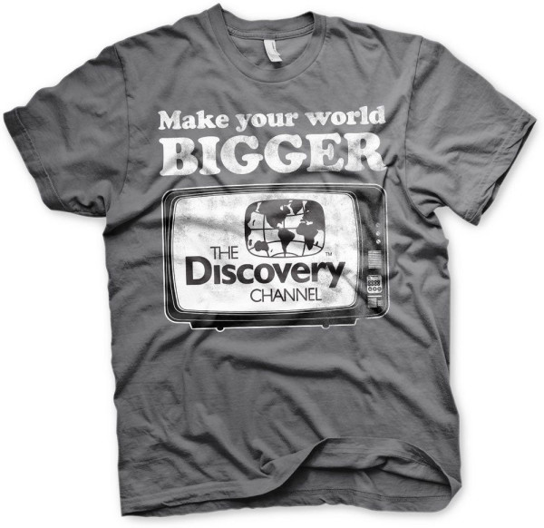 Discovery Channel Make Your World Bigger T-Shirt DC-1-DC005-H82-16