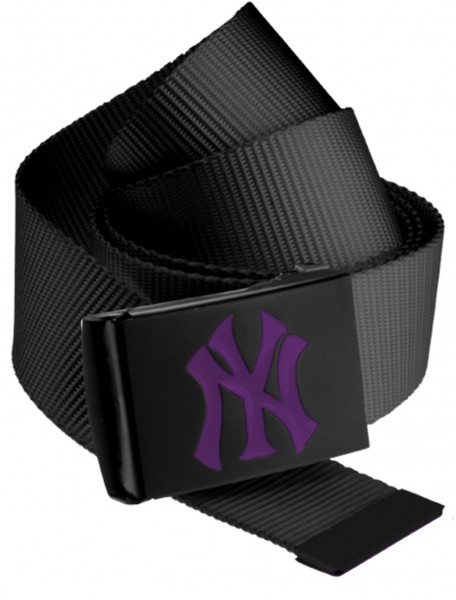MSTRDS Gürtel MLB Premium Black Woven Belt Single Purple
