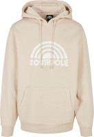 Southpole Spray Logo Hoody Sand
