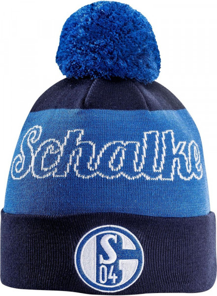 FC Schalke 04 S04 Mütze Bommel College Fußball Blau
