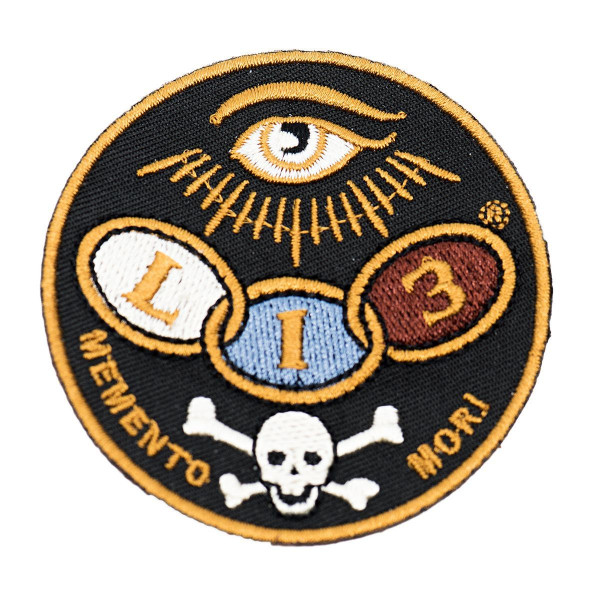 Lucky 13 Patch Dead Eye Patch Black