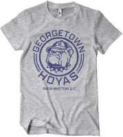 University Of Georgetown Hoyas Washington T-Shirt Heather-Grey University Of Georgetown Hoyas Washington T-Shirt Heather-Grey