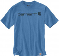 Carhartt T-Shirt Core Logo Coastal Heather