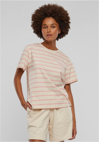 Urban Classics Damen T-Shirt Ladies Striped Boxy Tee TB6059
