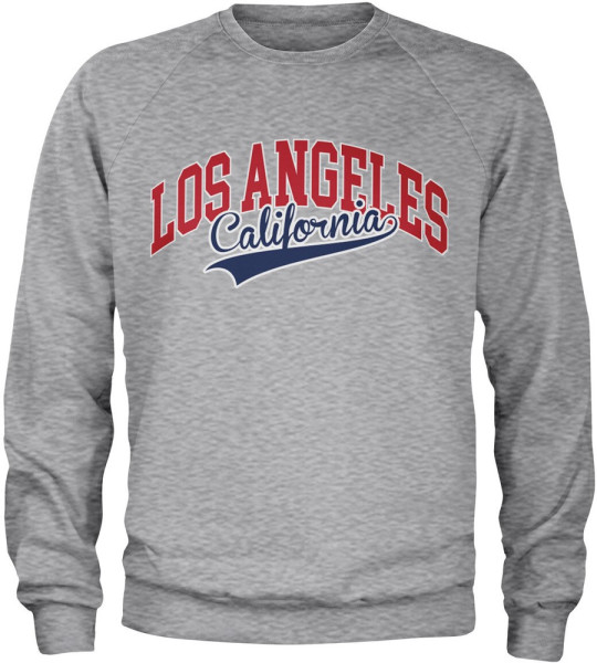 Hybris Los Angeles California Sweatshirt Heather-Grey
