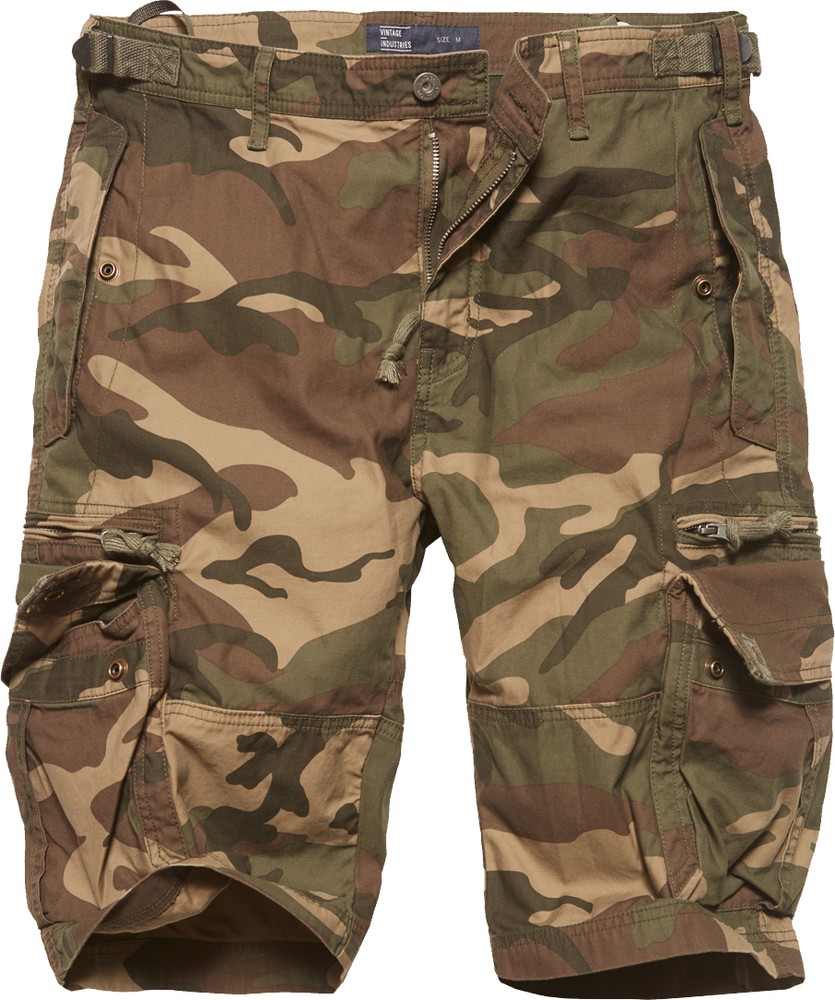Vintage Industries Cargoshorts Gandor Shorts Woodland - Herren / Unisex