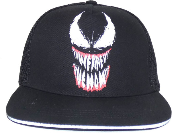 Marvel Comics Venom - Face (Snapback Cap) Cap Black
