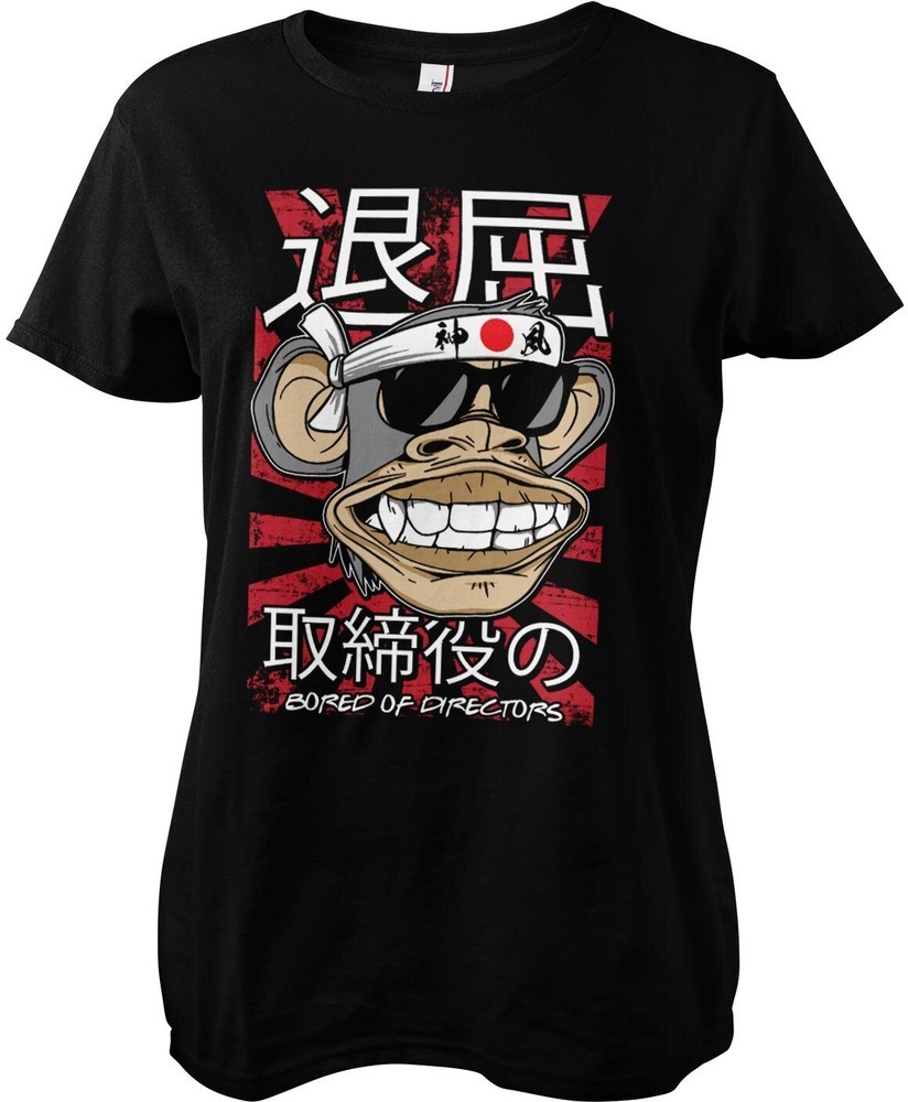 Bored of Directors Bored Of Directors - Japan Girly Tee Damen T-Shirt Schwarz - Damen