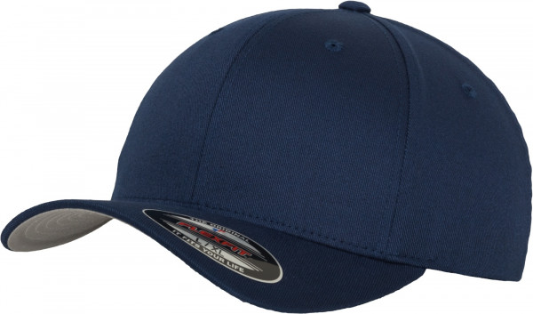 YUPOONG Inc. Cap Flexfit Wooly Combed Cap in Navy