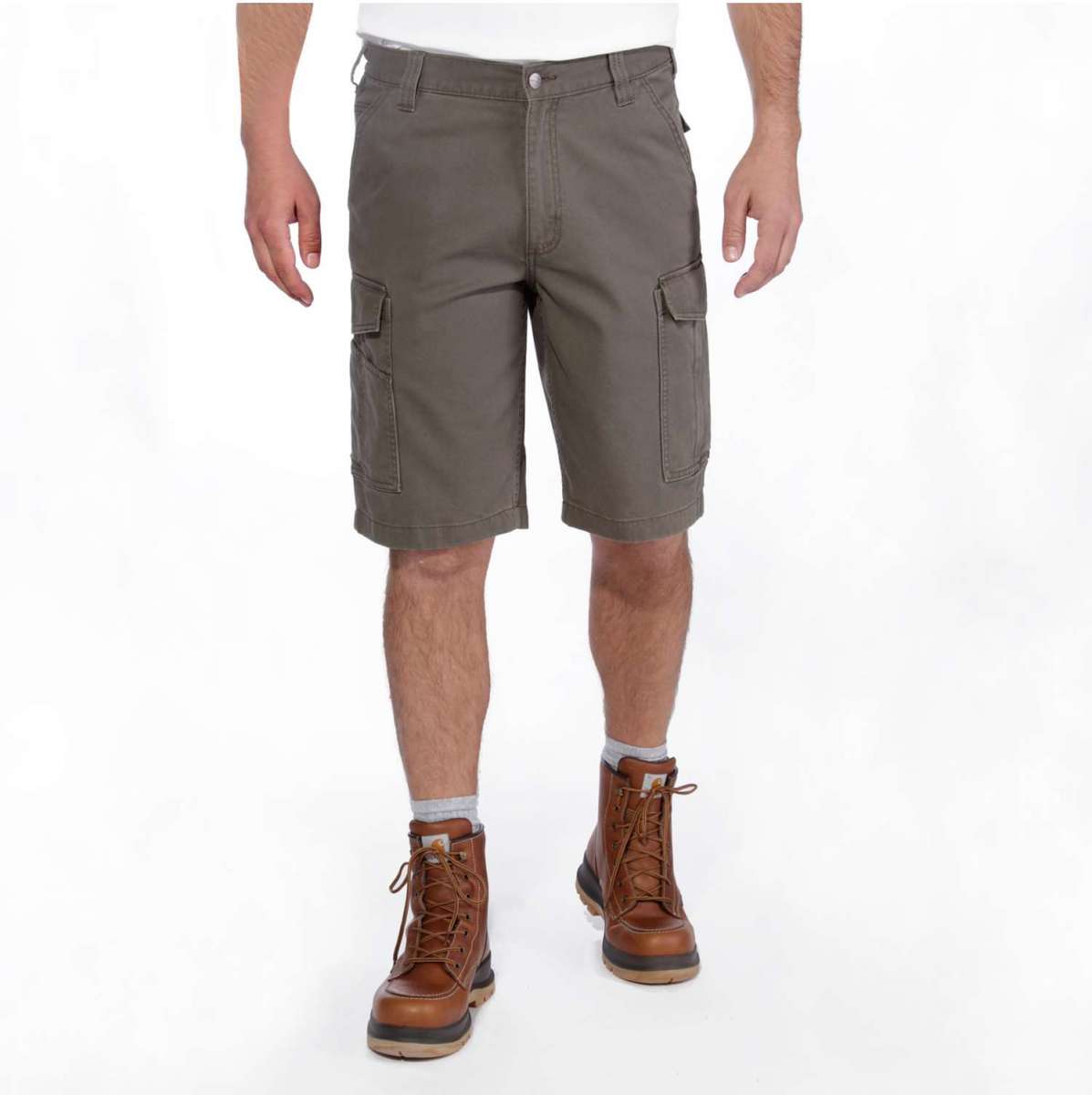 Carhartt Herren Shorts Rigby Rugged Cargo Short Tarmac Pants Jeans Men s Clothing Workwear kustom kult