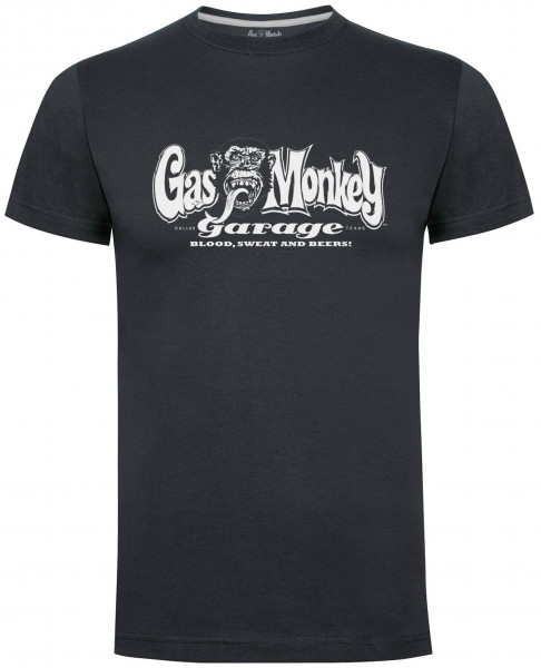 Gas Monkey Garage OG T-Shirt Logo Darkgrey