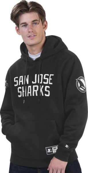 San Jose Sharks Black Ice Hoodie 5301574