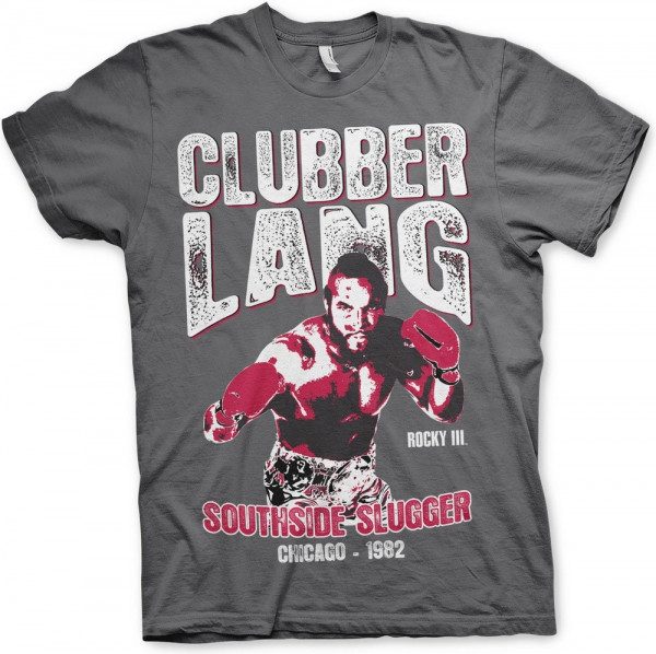 Rocky III Clubber Lang T-Shirt Dark-Grey
