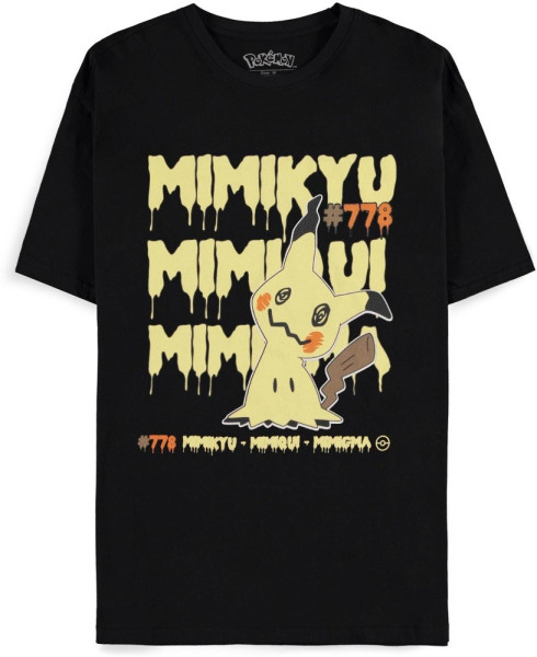 Pokémon - Mimikyu - Men's Short Sleeved T-Shirt Black