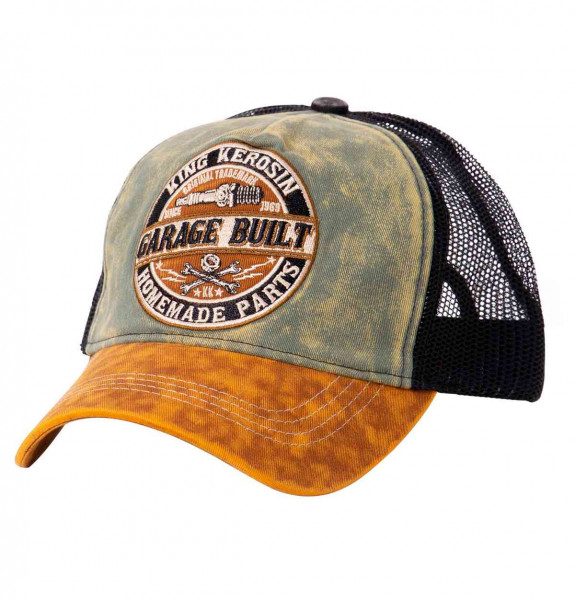 King Kerosin Cap Garage Build Green/Brown