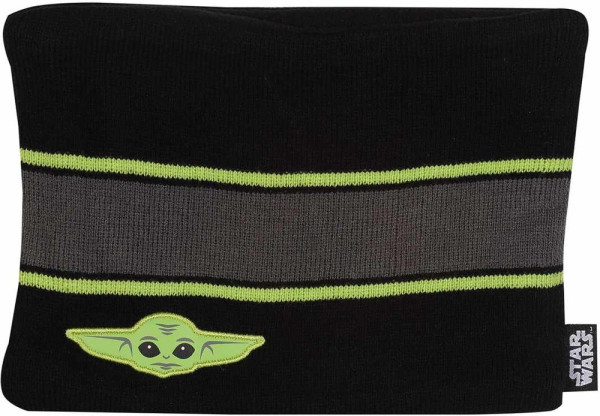 Star Wars The Mandalorian - The Child (Kids Snood) Jungen Kinder Tunnel Schal Black