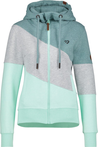 Alife & Kickin Damen SteffiAK A Sweatjacket Mint Melange