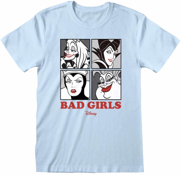 Disney Classics - Bad Girls (Unisex) Damen T-Shirt Blue