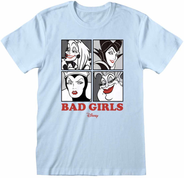 Disney Classics - Bad Girls (Unisex) Damen T-Shirt Blue