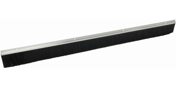 Fixman Dichtung Garagentor-Bürstendichtung, 50-mm-Borsten, Aluminium 2 x 1067 mm, 50-mm-Borsten