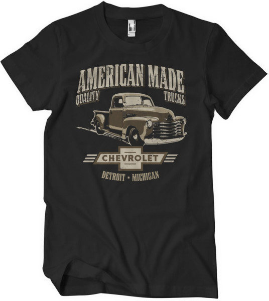 Chevrolet T-Shirt American Made Quality Trucks T-Shirt GM-1-CHPU001-H55-1