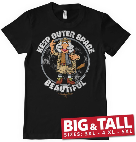 Fraggle Rock Traveling Matt Make Outer Space Beautiful Big & Tall T-Shirt