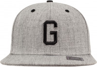 MSTRDS Cap G Letter Snapback Heather Grey